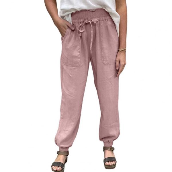 women's pants & capris women casual stylish slim drawstring pockets all-match solid color summer ladies long pantalones de mujer, Black;white
women's pants & capris women casual stylish slim drawstring pockets all-match solid color summer ladies long pantalones de mujer, Black;white