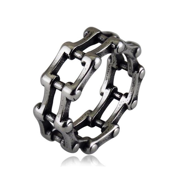 cluster rings wholesale retro 8mm motorcycle chain finger ring for women fashion jewelry punk gothic hollow out stainless steel wedding band, Golden;silver
cluster rings wholesale retro 8mm motorcycle chain finger ring for women fashion jewelry punk gothic hollow out stainless steel wedding band, Golden;silver