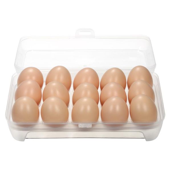 storage bottles & jars 15-egg refrigerator box egg tray holder kitchen container food with lid--transparent
storage bottles & jars 15-egg refrigerator box egg tray holder kitchen container food with lid--transparent