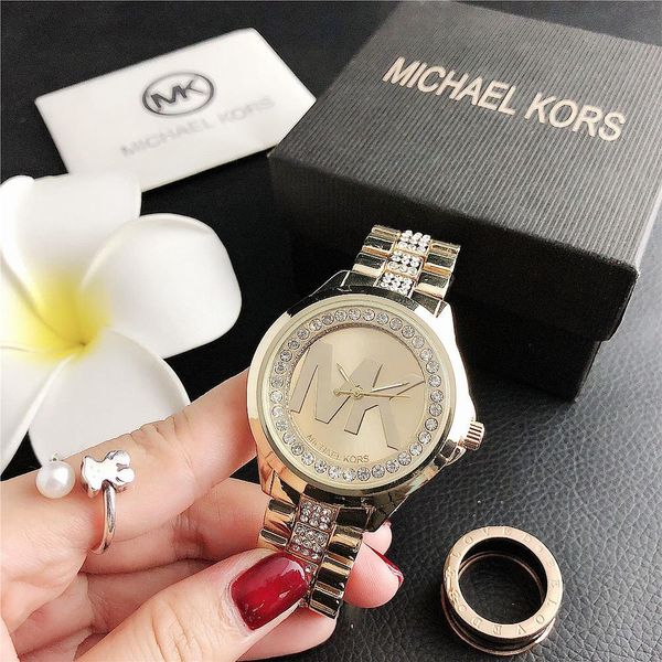 luxury m brand watch casual women watches ladies rose gold k fashion dress designer stainless steel strap 6 colors quartz movement gift, Slivery;brown
luxury m brand watch casual women watches ladies rose gold k fashion dress designer stainless steel strap 6 colors quartz movement gift, Slivery;brown