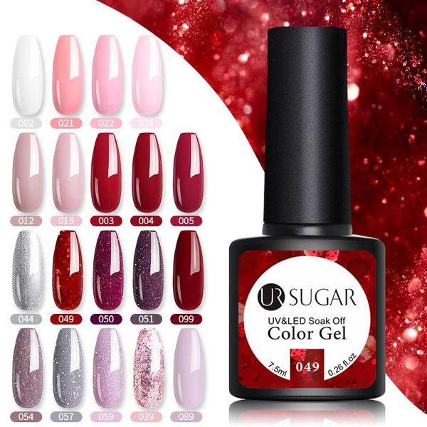nail gel ur sugar 7.5ml pink red glitter holographics polish for nails art soak off base coat semi permanent, Red;pink
nail gel ur sugar 7.5ml pink red glitter holographics polish for nails art soak off base coat semi permanent, Red;pink
