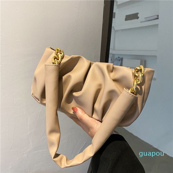 niche advanced pleated underarm cloud women's fashion summer foreign style chain one shoulder bag
niche advanced pleated underarm cloud women's fashion summer foreign style chain one shoulder bag