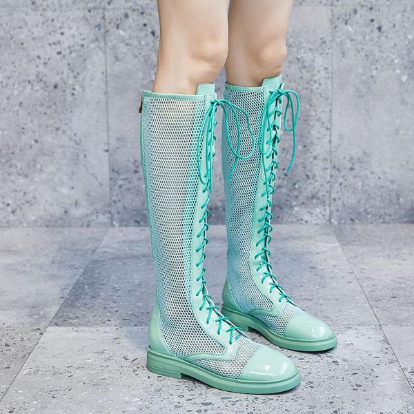 boots fashion knee high women elegant genuine leather breathable mesh shoes casual lady summer, Black
boots fashion knee high women elegant genuine leather breathable mesh shoes casual lady summer, Black