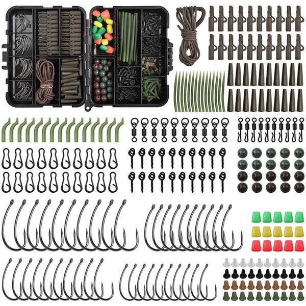 fishing accessories 246 fishtackle carp litter including anti-tangled hook sleeves sgranules boilie bait screw hooks quick exchange spin
fishing accessories 246 fishtackle carp litter including anti-tangled hook sleeves sgranules boilie bait screw hooks quick exchange spin