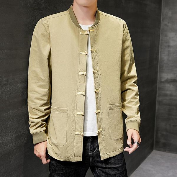 men's jackets arrival madrain collar men casual jacket autumn winter vintage solid color cardigan chinese style cotton plus size coat, Black;brown
men's jackets arrival madrain collar men casual jacket autumn winter vintage solid color cardigan chinese style cotton plus size coat, Black;brown