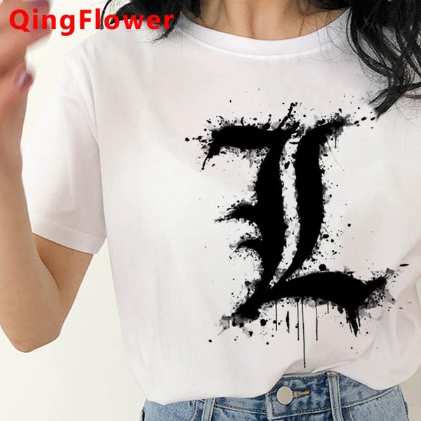 death note tshirt female couple clothes vintage harajuku kawaii grunge tumblr summer women's t-shirt, White
death note tshirt female couple clothes vintage harajuku kawaii grunge tumblr summer women's t-shirt, White
