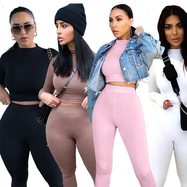winter sport fitness 2 womens tracksuits two piece set outfits long sleeve crop leggings pants bodycon tracksuit plus size, Gray
winter sport fitness 2 womens tracksuits two piece set outfits long sleeve crop leggings pants bodycon tracksuit plus size, Gray