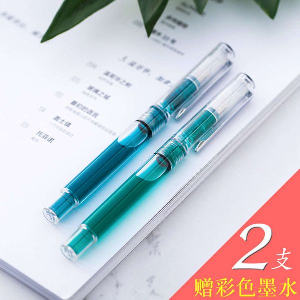 the pen transparent color ink demonstration inkable stick gift pen set for boys and girls
the pen transparent color ink demonstration inkable stick gift pen set for boys and girls