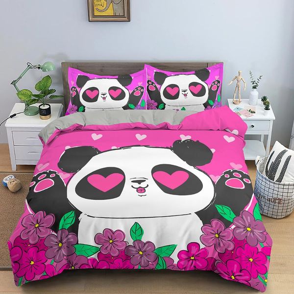 bedding sets cartoon printing cute panda children boy/kids set duvet cover with 1/2pcs pillowcase bed linens bedclothes
bedding sets cartoon printing cute panda children boy/kids set duvet cover with 1/2pcs pillowcase bed linens bedclothes