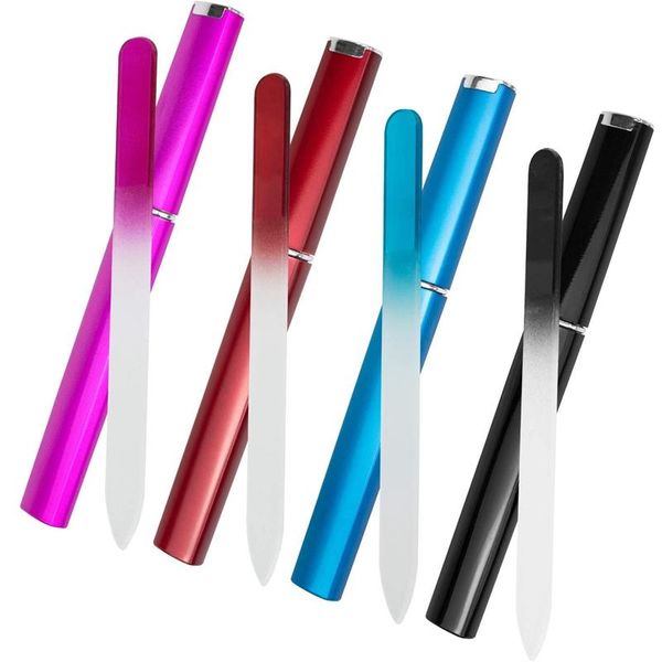 nail files 4 pack glass file, crystal with case, double sided finger files, professional manicure care
nail files 4 pack glass file, crystal with case, double sided finger files, professional manicure care