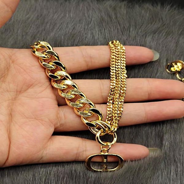 design jewelry 2021 clavicle chain bracelet brass material dujin fashion temperament simple bracelet women's, Black
design jewelry 2021 clavicle chain bracelet brass material dujin fashion temperament simple bracelet women's, Black