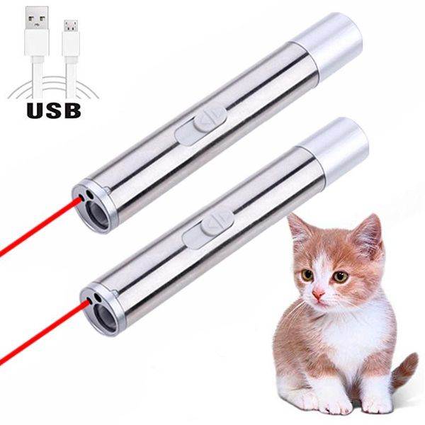 1pcs mini red laser pointer usb rechargeable 3 in 1 torch pen cat dog chase training tool toys
1pcs mini red laser pointer usb rechargeable 3 in 1 torch pen cat dog chase training tool toys