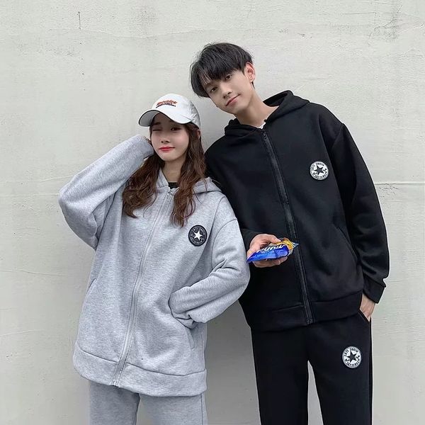 mens sweater autumn men's sweater suit student korean fashion hooded leisure couple two-piece sportswear class, Black
mens sweater autumn men's sweater suit student korean fashion hooded leisure couple two-piece sportswear class, Black