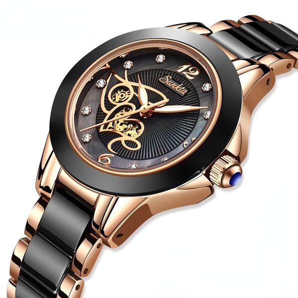 women watches sunkta brand luxury ceramic watch diamond ladies watch waterproof quartz wristwatch relogios femininos clock, Slivery;brown
women watches sunkta brand luxury ceramic watch diamond ladies watch waterproof quartz wristwatch relogios femininos clock, Slivery;brown