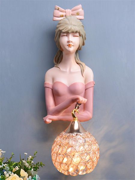 modern resin girl wall lamps living room background bedroom bedside corridor cloakroom aisle balcony decorative lights lamp
modern resin girl wall lamps living room background bedroom bedside corridor cloakroom aisle balcony decorative lights lamp