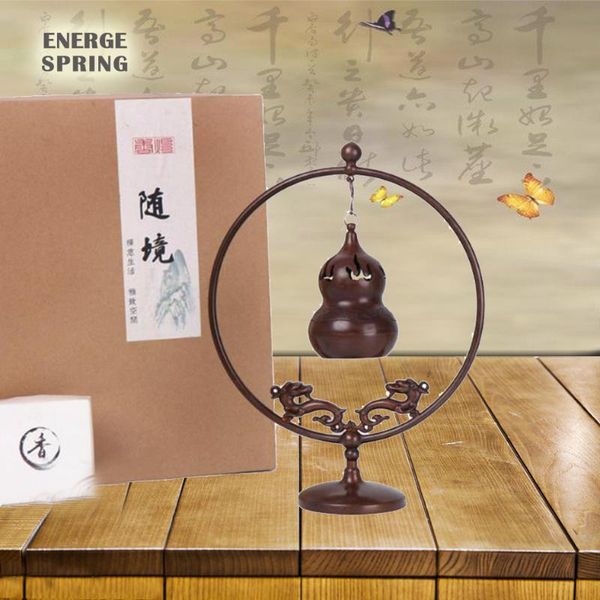 fragrance lamps pure copper ball hanging incense burner gourd back flow ornaments home decoration crafts 
fragrance lamps pure copper ball hanging incense burner gourd back flow ornaments home decoration crafts