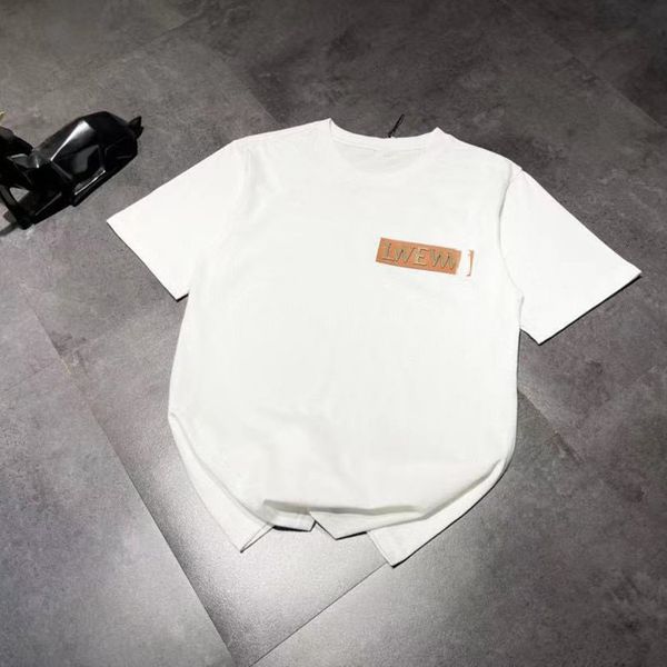 luxury design summer gold thread letter embroidery fashion comfortable breathable short sleeve men's and women's same simple, White
luxury design summer gold thread letter embroidery fashion comfortable breathable short sleeve men's and women's same simple, White