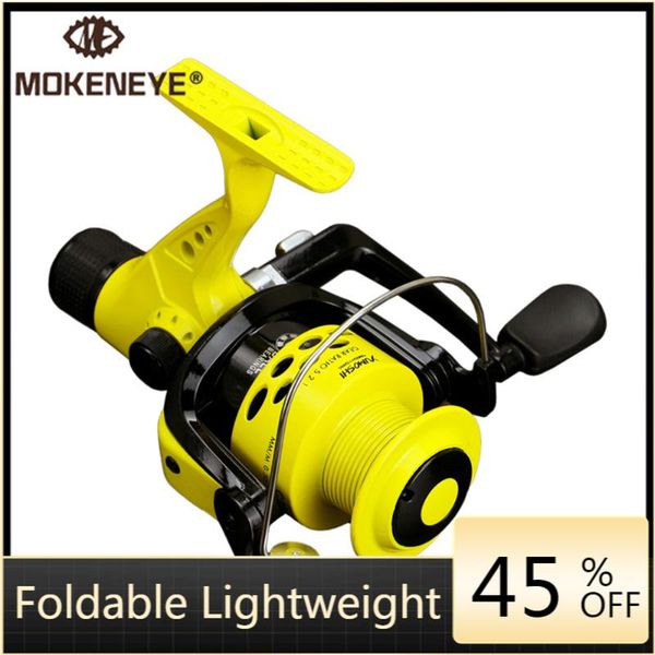 spinning fishing reel metal&plastic foldable arm rocker lightweight reels wheels left/right hand 5.5:1 yellow baitcasting
spinning fishing reel metal&plastic foldable arm rocker lightweight reels wheels left/right hand 5.5:1 yellow baitcasting