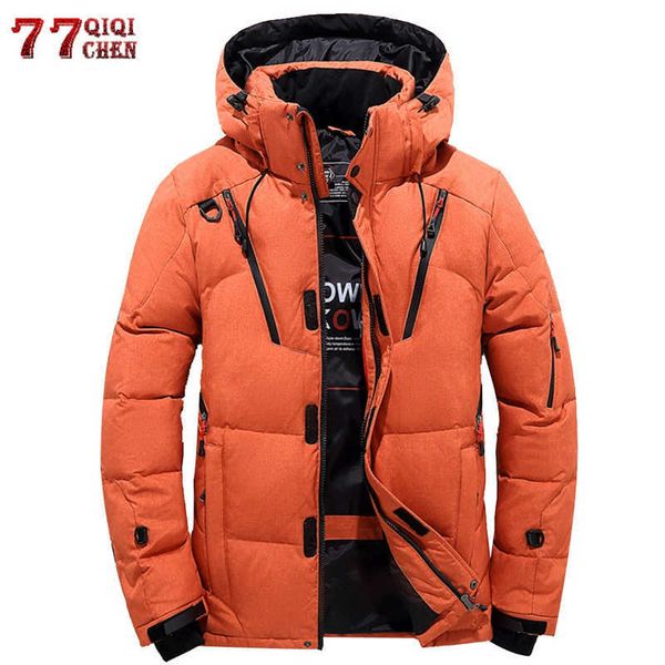 winter snow down jacket men casual thick warm parkas hooded coats multi-pocket white duck down windbreaker jackets overcoat 211015, Black
winter snow down jacket men casual thick warm parkas hooded coats multi-pocket white duck down windbreaker jackets overcoat 211015, Black