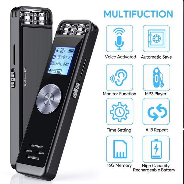 digital voice recorder mp3 music player interviews sound audio hd usb meetings support tf card lectures portable for hy e780
digital voice recorder mp3 music player interviews sound audio hd usb meetings support tf card lectures portable for hy e780