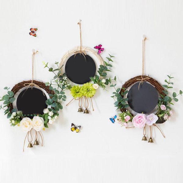 decorative flowers & wreaths diy hanging ornament rattan wreath hoop with blackboard wall bedroom doorback decora for home wedding door orna
decorative flowers & wreaths diy hanging ornament rattan wreath hoop with blackboard wall bedroom doorback decora for home wedding door orna