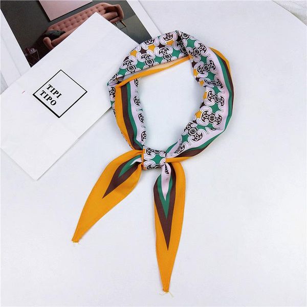 scarves silk scarf small soft multifunctional head triangle tie band multicolor stripe print kerchief neck wrap, Blue;gray
scarves silk scarf small soft multifunctional head triangle tie band multicolor stripe print kerchief neck wrap, Blue;gray