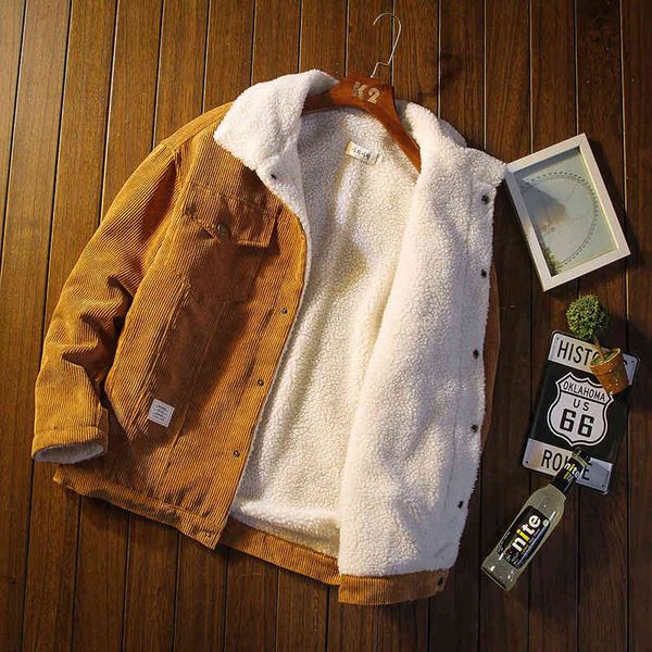 men's jackets jacket winter coat corduroy cotton thermal fleece high-quality windproof clothing streetwear casual 5xl 518f, Black;brown
men's jackets jacket winter coat corduroy cotton thermal fleece high-quality windproof clothing streetwear casual 5xl 518f, Black;brown