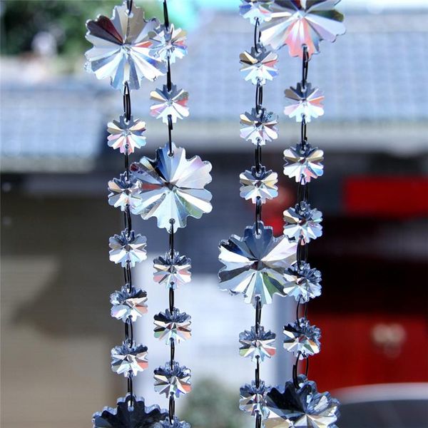 chandelier crystal 10meters /lot snowflake beads chains glass hanging strand garlands for wedding party christmas tree decoration
chandelier crystal 10meters /lot snowflake beads chains glass hanging strand garlands for wedding party christmas tree decoration