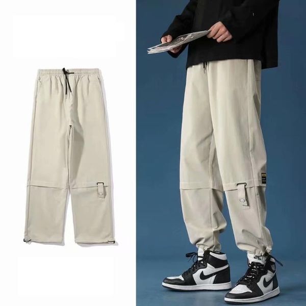 men's pants fashion harajuku cargo korean streetwear joggers men trousers harem pant casual clothing elastic waist male, Black
men's pants fashion harajuku cargo korean streetwear joggers men trousers harem pant casual clothing elastic waist male, Black