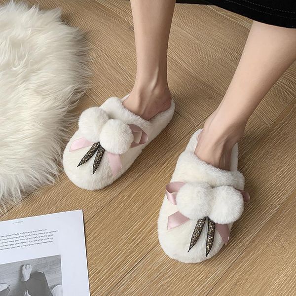 slippers shoes flat fur flip flops slides winter footwear cover toe slipers women low fashion flock plush soft 2021 luxury pu ba, Black
slippers shoes flat fur flip flops slides winter footwear cover toe slipers women low fashion flock plush soft 2021 luxury pu ba, Black