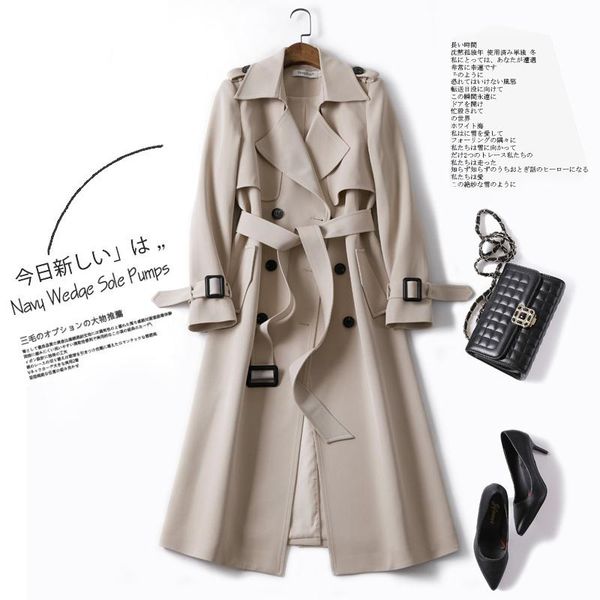 women's trench coats spring 2021 coat middle length relaxed casual and autumn korean version net red windbreaker, Tan;black
women's trench coats spring 2021 coat middle length relaxed casual and autumn korean version net red windbreaker, Tan;black