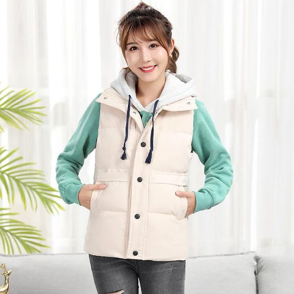 women's vests jackets for women 2022 winter clothes fashion cropped sleeveless vest casual outerwear solid color coat short waistcoat x, Black;white
women's vests jackets for women 2022 winter clothes fashion cropped sleeveless vest casual outerwear solid color coat short waistcoat x, Black;white