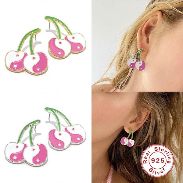 hoop & huggie aide 925 sterling silver exquisite pink mushroom pendants earrings pendientes plata for women jewelry gifts, Golden;silver
hoop & huggie aide 925 sterling silver exquisite pink mushroom pendants earrings pendientes plata for women jewelry gifts, Golden;silver