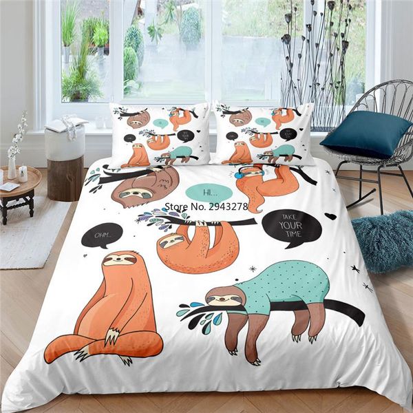 bedding sets cute sloth set for kids cartoon duvet cover white bed green boys girls king size 3pcs
bedding sets cute sloth set for kids cartoon duvet cover white bed green boys girls king size 3pcs