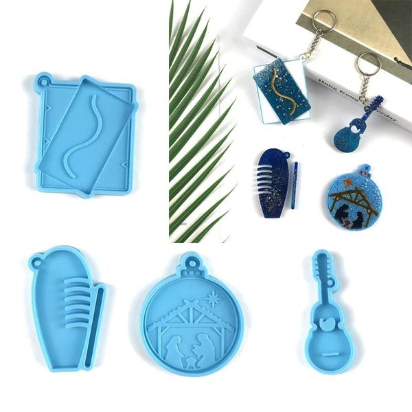 craft tools 1 pc keychain epoxy resin mold earrings pendant silicone mould diy crafts jewelry necklace casting
craft tools 1 pc keychain epoxy resin mold earrings pendant silicone mould diy crafts jewelry necklace casting