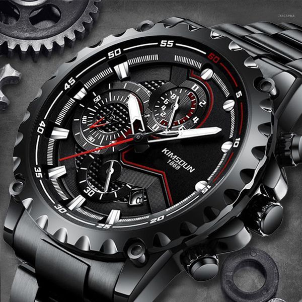brand kimsdun men's quartz chronograph watch luxury sports waterproof black male clock quality casual wrist relogio wristwatches, Slivery;brown
brand kimsdun men's quartz chronograph watch luxury sports waterproof black male clock quality casual wrist relogio wristwatches, Slivery;brown