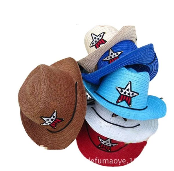 korean summer children's label hemp straw hat jazz japanese baby cowboy sun visor hat men and women, Yellow
korean summer children's label hemp straw hat jazz japanese baby cowboy sun visor hat men and women, Yellow