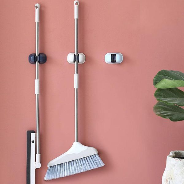 hooks & rails wall mounted mop holder bathroom organizer punch broom hanger hook clip racks seamless sticker kitchen storage
hooks & rails wall mounted mop holder bathroom organizer punch broom hanger hook clip racks seamless sticker kitchen storage