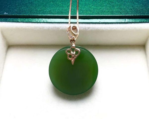 lockets 18k gold inlaid hetian biyu pingan pendantj24#, Silver
lockets 18k gold inlaid hetian biyu pingan pendantj24#, Silver