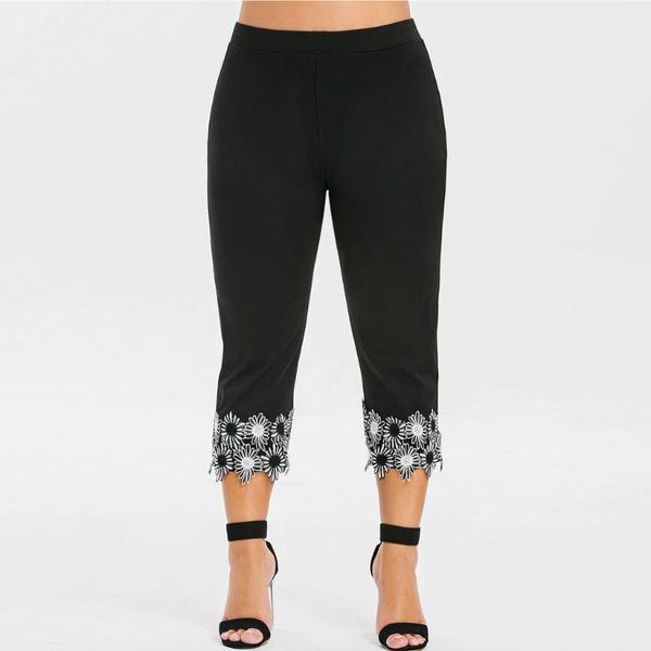 women's leggings fashion women casual elastic waist plus size high waisted applique pant loose wide leg black blue red #yl 10
women's leggings fashion women casual elastic waist plus size high waisted applique pant loose wide leg black blue red #yl 10