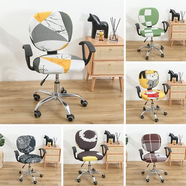 elastic office chair cover spandex split seat for printed rotating covers washable stretch armchair slipcover
elastic office chair cover spandex split seat for printed rotating covers washable stretch armchair slipcover