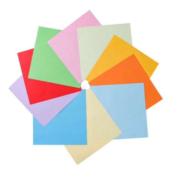 sheets/pack diy handmade folding paper square origami gift packaging double sides pure wood pulp other arts and crafts
sheets/pack diy handmade folding paper square origami gift packaging double sides pure wood pulp other arts and crafts