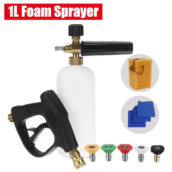 car washer 1set washing foam guns sprayer foamer lance water pump auto wash pump+5pcs spray
car washer 1set washing foam guns sprayer foamer lance water pump auto wash pump+5pcs spray