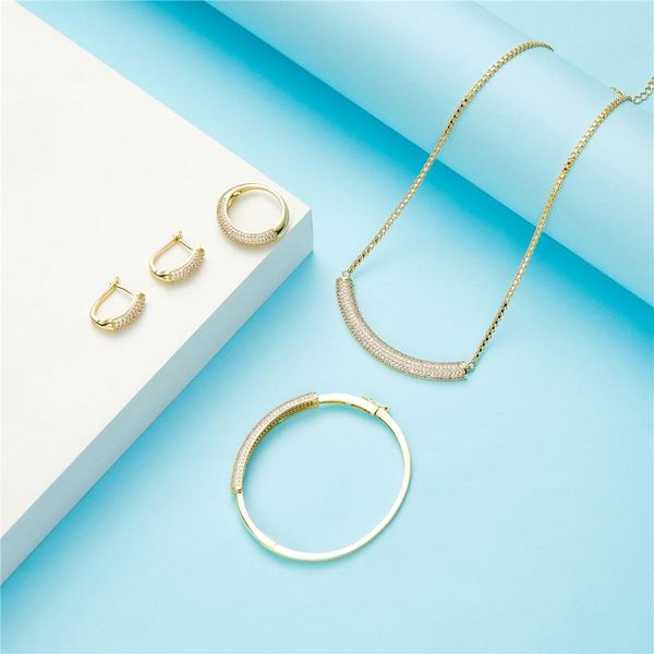 earrings & necklace 2021 sep summer design jewelry set for women fashion copper high quality, Silver
earrings & necklace 2021 sep summer design jewelry set for women fashion copper high quality, Silver
