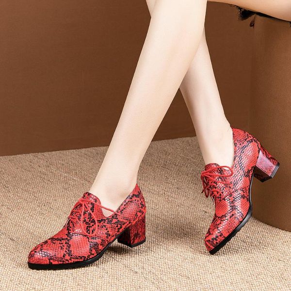 dress shoes agodor snake print lace up pumps for women mid chunky heel elegant pointed toe animal ladies size 32-48, Black
dress shoes agodor snake print lace up pumps for women mid chunky heel elegant pointed toe animal ladies size 32-48, Black