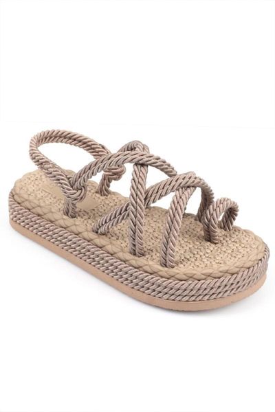 sandals women's mink rope straw, Black
sandals women's mink rope straw, Black