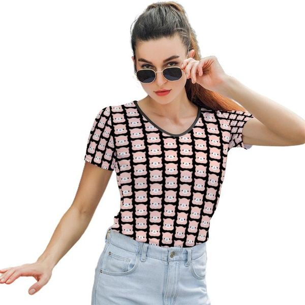 women's t-shirt harajuku tee shirt pattern women t o neck trendy short-sleeve street fashion polyester, White
women's t-shirt harajuku tee shirt pattern women t o neck trendy short-sleeve street fashion polyester, White
