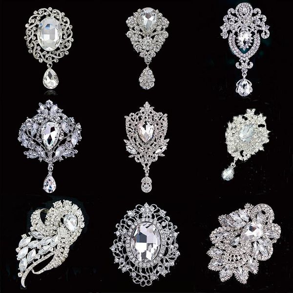 large crystal diamante rhinestones teardrop brooch pins for wedding bridal party bouquet diy bejeweled accessories ae0 pins, brooches, Gray
large crystal diamante rhinestones teardrop brooch pins for wedding bridal party bouquet diy bejeweled accessories ae0 pins, brooches, Gray