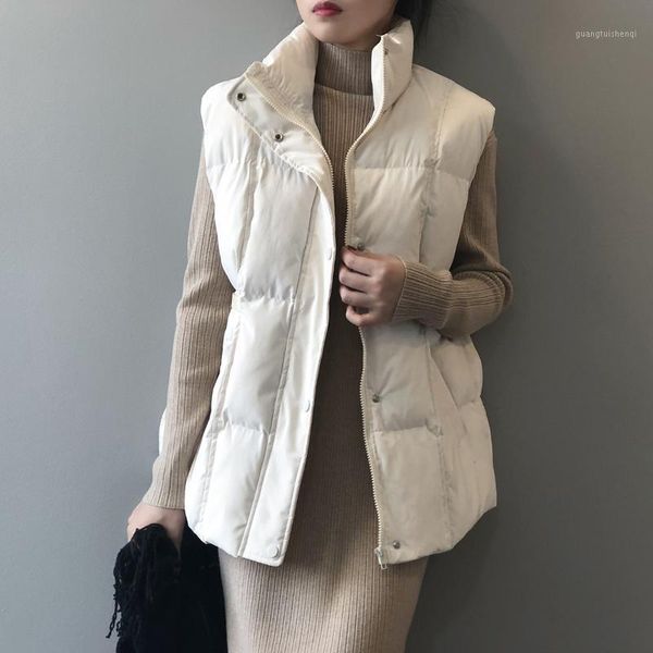 women's down & parkas kalenmos stand-up collar vest winter 2021 korean waist fashion bread jacket sleeveless solid color waistcoat, Black
women's down & parkas kalenmos stand-up collar vest winter 2021 korean waist fashion bread jacket sleeveless solid color waistcoat, Black