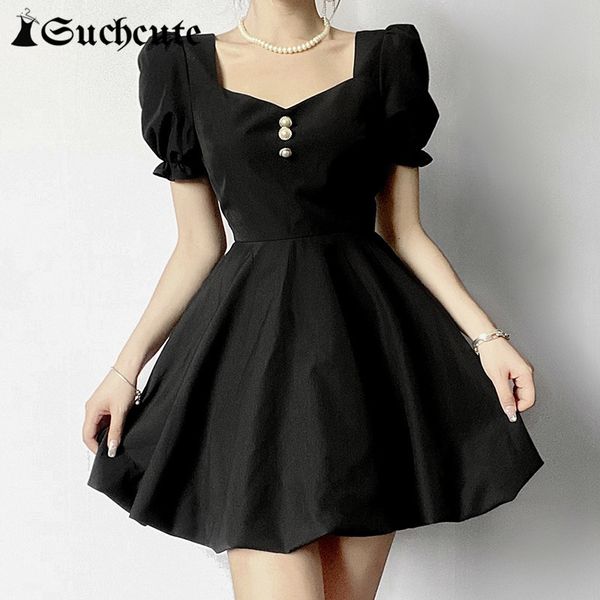 casual dresses vintage square collar a-line dress for women summer puff short sleeve gothic mini fashion streetwear ko7b, Black;gray
casual dresses vintage square collar a-line dress for women summer puff short sleeve gothic mini fashion streetwear ko7b, Black;gray